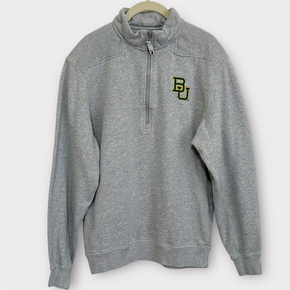Vineyard Vines Other - Vineyard Vines Baylor Bears Quarter Zip Pullover Men's‎ Small Gray Sweatshirt